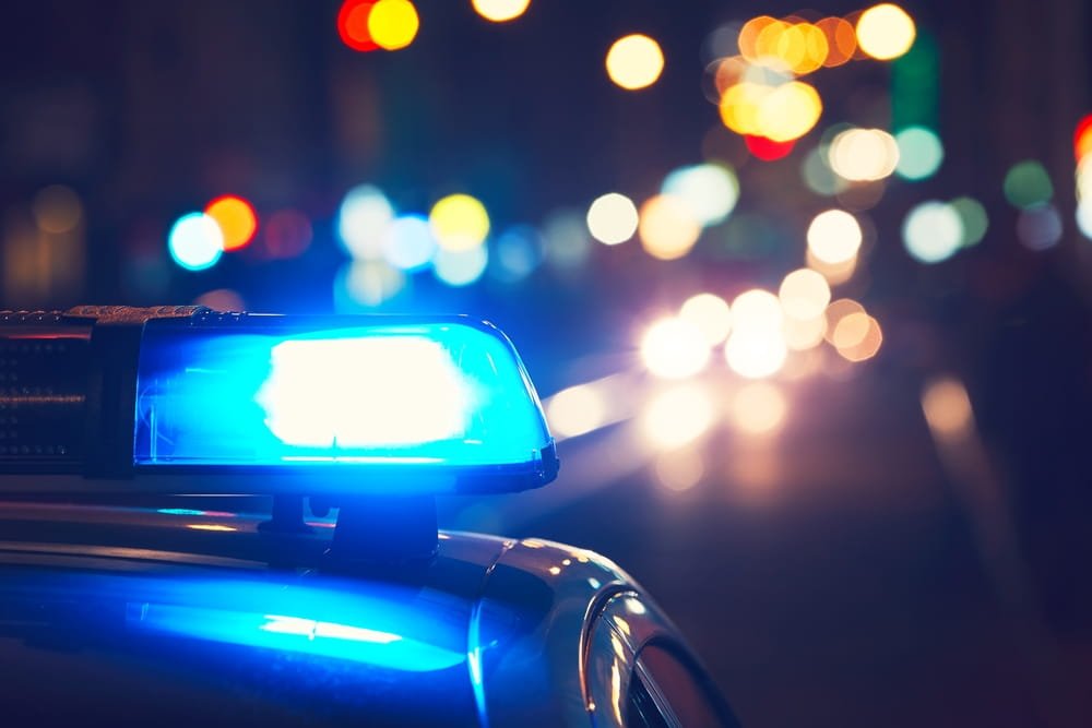 Police Car Hits Civilian